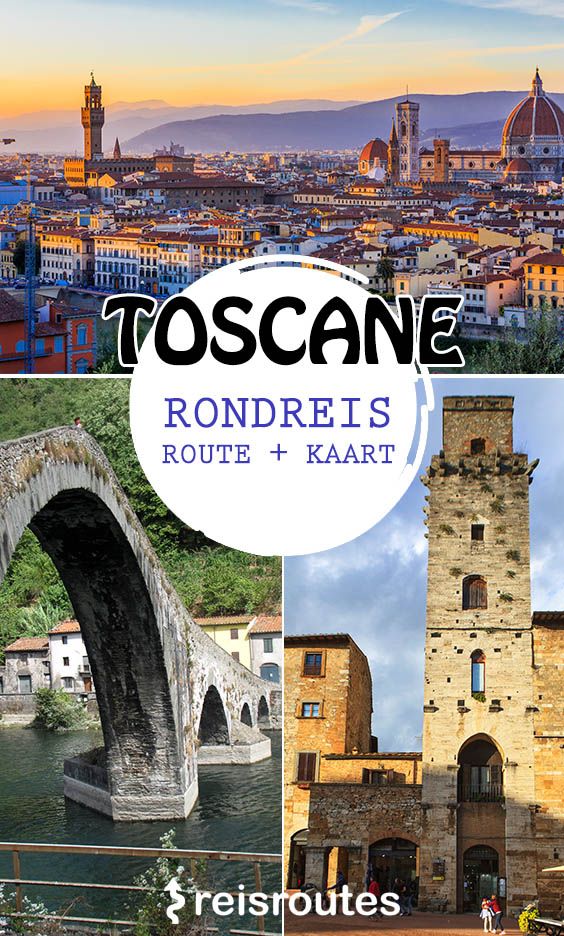 Pinterest Rondreis door Toscane met de auto? Onze tips, complete route + kaart