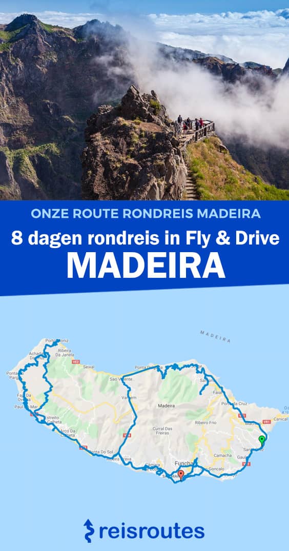 Pinterest Rondreis Madeira in fly & drive. Ontdek onze tips, autoroute + kaart