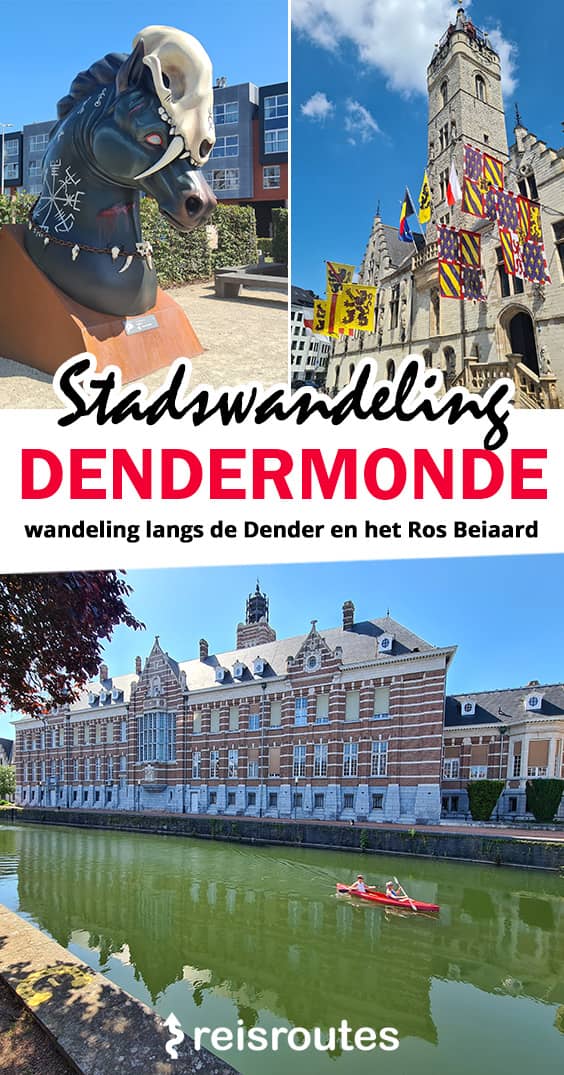 Pinterest Stadswandeling Dendermonde - langs de Dender en het Ros Beiaard