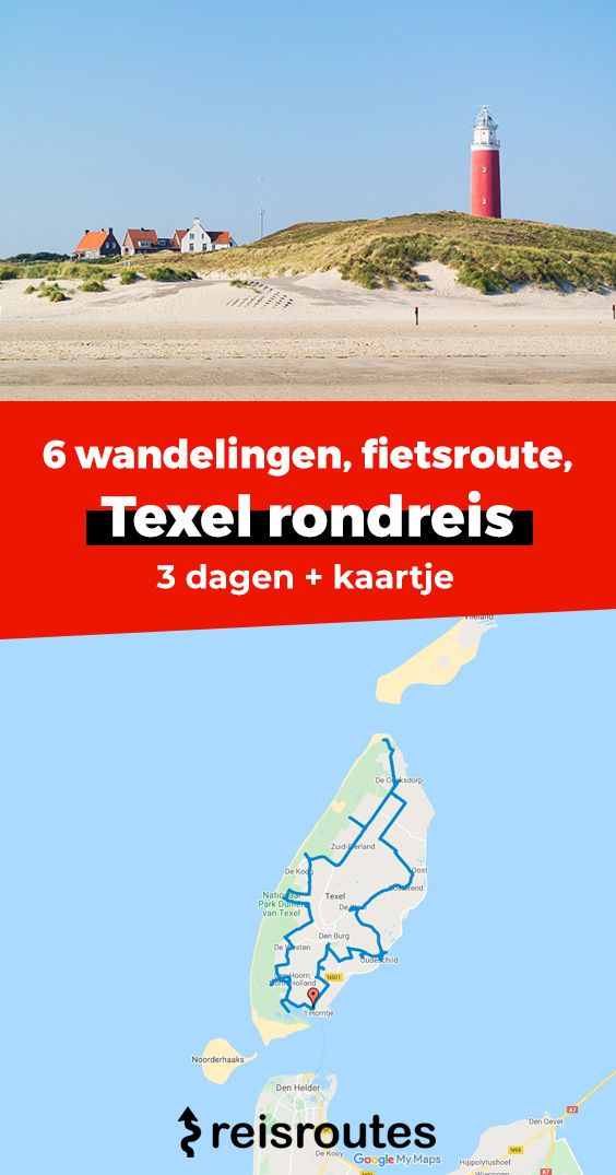 Pinterest Autoroute Texel compleet, ontdek dit Waddeneiland + kaart