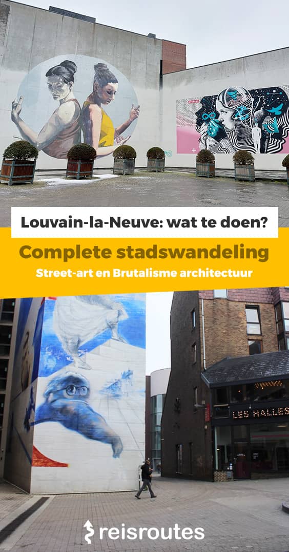 Pinterest Wandeling Louvain-la-Neuve: Verken deze bijzondere stad en Street-art paradijs