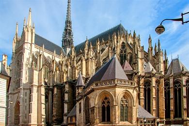 Amiens stadswandeling: kathedralen, Jules Vernes en hortillonnages