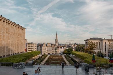 Fietsroute door Brussel (29 km) vanuit het centrum