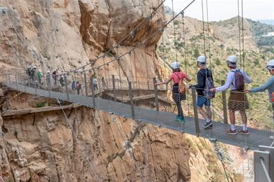 Wandelroute Caminito del Rey: Het Koningspad in Málaga