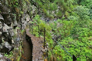 Levada do Caldeirão Verde PR9 wandeling op Madeira
