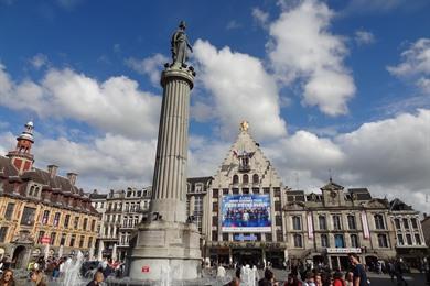 Stadswandeling Lille, uitgestippelde wandeling door Rijsel