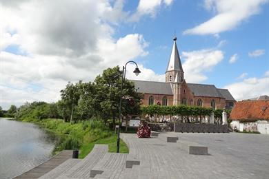 Fietsroute Machelen-aan-de-Leie, met Roger Raveel