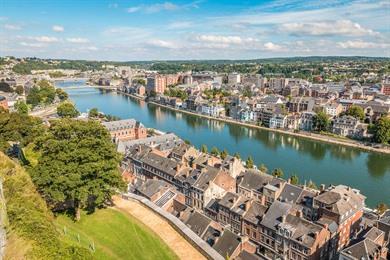 Namen - Namur, wandelen langs Maas en Samber