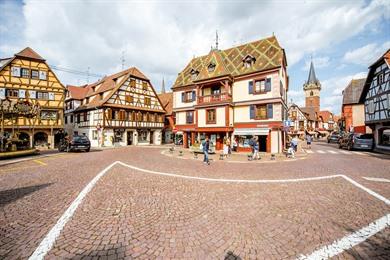 Wandeling Obernai - kleine parel van de Elzas