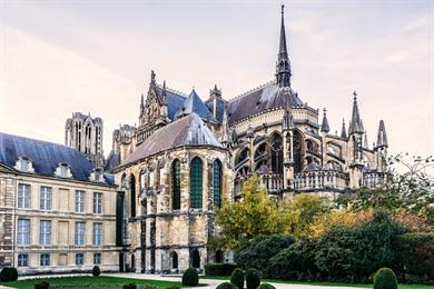 Een bruisende stadswandeling door het historische centrum van Reims
