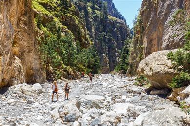 Wandeltocht door de spectaculaire Samariakloof op Kreta