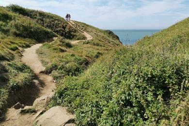 Wandeling Sentier des Crans aan de Cap Gris-Nez + kaart