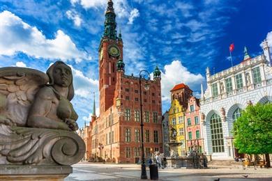 Stadswandeling door Gdańsk: Historische centrum en haven + kaartje