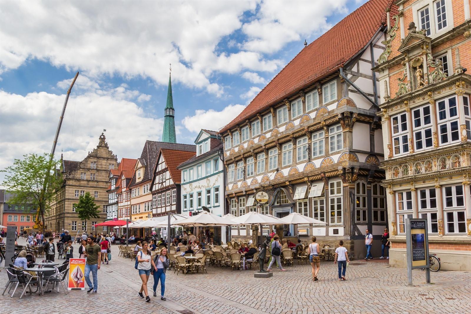 Hamelen (2,8 km) Stadswandeling in het spoor van de Rattenvanger