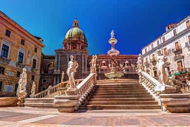 Stadswandeling door Palermo: Ontdek de mooie, oude stad + kaartje