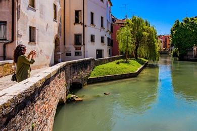 Stadswandeling door Treviso langs de pittoreske waterwegen