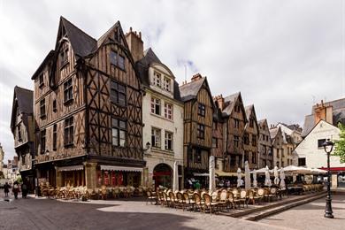 Wandeling Tours door het historische centrum