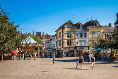 Stadswandeling door Troyes: van vakwerkhuizen tot outlet winkels