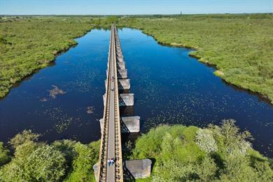 Moerputtenbrug: wandelroute doorheen Moerputten